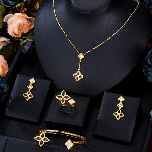 earrings & necklace godki 4pcs luxury dubai jewelry set for women wedding party multicolor zircon crystal bridal, Silver
earrings & necklace godki 4pcs luxury dubai jewelry set for women wedding party multicolor zircon crystal bridal, Silver