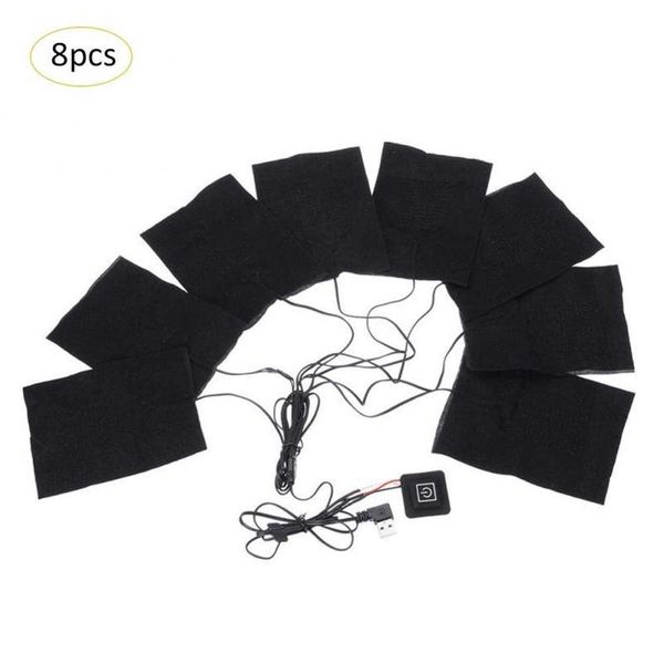 smart home control 8 in 1 usb clothes heater pad 5v carbon fiber heating with 3 gear adjustable temperature warmer for vest jacket
smart home control 8 in 1 usb clothes heater pad 5v carbon fiber heating with 3 gear adjustable temperature warmer for vest jacket