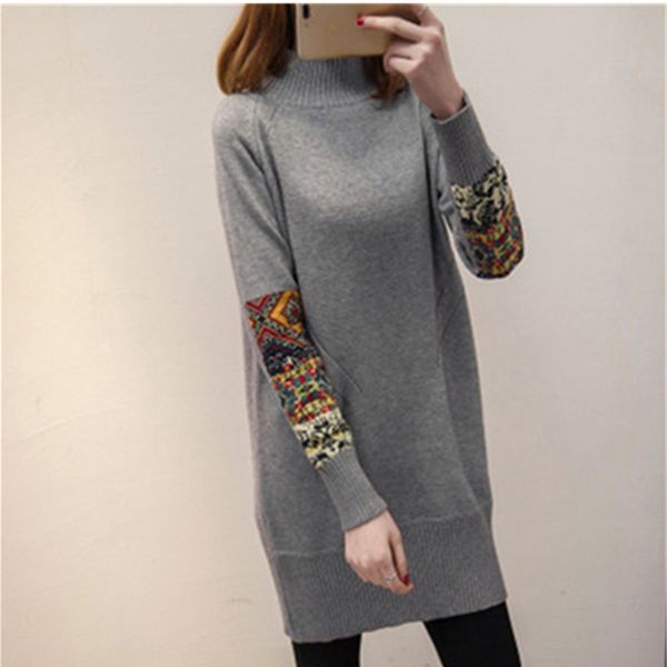 new long women 2021 autumn winter korean half-high collar clothes for female pullover warm knitting solid sweaters, White;black
new long women 2021 autumn winter korean half-high collar clothes for female pullover warm knitting solid sweaters, White;black