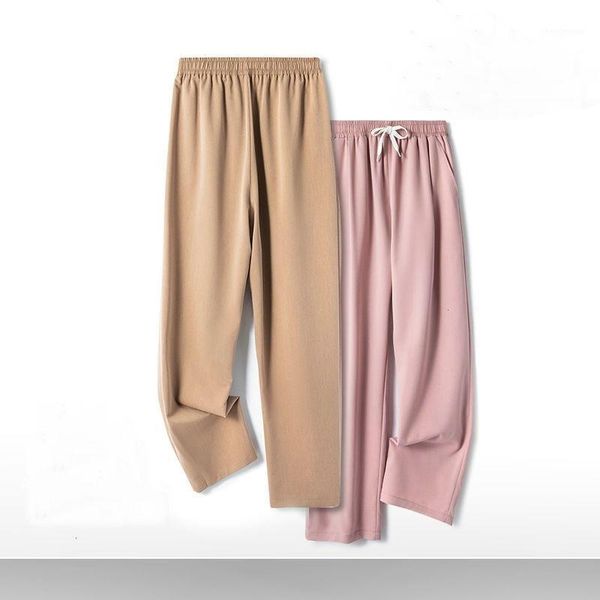 men's pants 2021 high waist loose woman solid wide leg korean classic trousers male clothing, Black
men's pants 2021 high waist loose woman solid wide leg korean classic trousers male clothing, Black