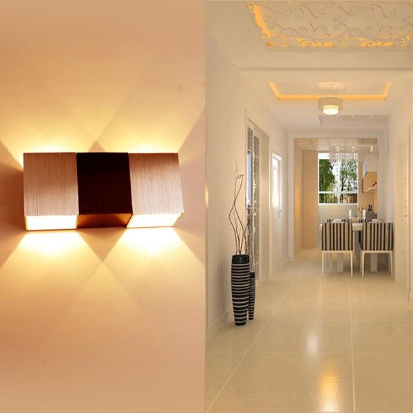 square sconce wall lights lamps 18*6*7.5cm aluminum living bedroom corridor stair arandelas para parede ac85-265v input ur
square sconce wall lights lamps 18*6*7.5cm aluminum living bedroom corridor stair arandelas para parede ac85-265v input ur