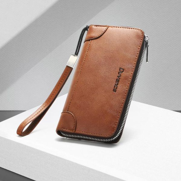 wallets fashion long men wallet business pu leather waterproof for male brown zipper men's purse card holder coin pocket, Red;black
wallets fashion long men wallet business pu leather waterproof for male brown zipper men's purse card holder coin pocket, Red;black