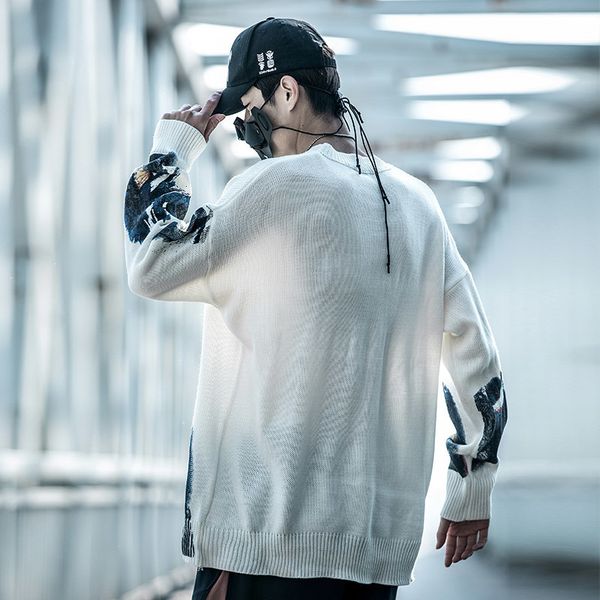 men's sweaters zazomde pullovers from the cartoon pequim male standard opera nightgown streetwear autumn man harajuku hip hop pullover, White;black
men's sweaters zazomde pullovers from the cartoon pequim male standard opera nightgown streetwear autumn man harajuku hip hop pullover, White;black