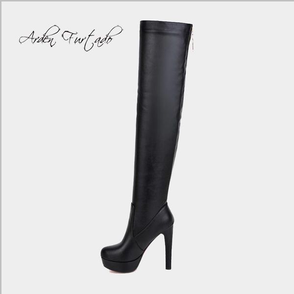 boots fashion women's shoes spring autumn pointed toe ladies classics waterproof block heels over the knee high mature, Black
boots fashion women's shoes spring autumn pointed toe ladies classics waterproof block heels over the knee high mature, Black