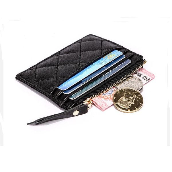 card holders lomantina soft sheepskin cards plaid brand slim genuine leather brank id business holder wallets coin purse, Brown;gray
card holders lomantina soft sheepskin cards plaid brand slim genuine leather brank id business holder wallets coin purse, Brown;gray