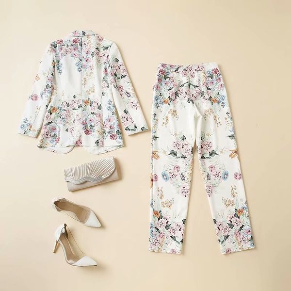 pants fashion blazer sets autumn 2 piece set woman elegant floral print blazer suits+ny pant set female, White
pants fashion blazer sets autumn 2 piece set woman elegant floral print blazer suits+ny pant set female, White
