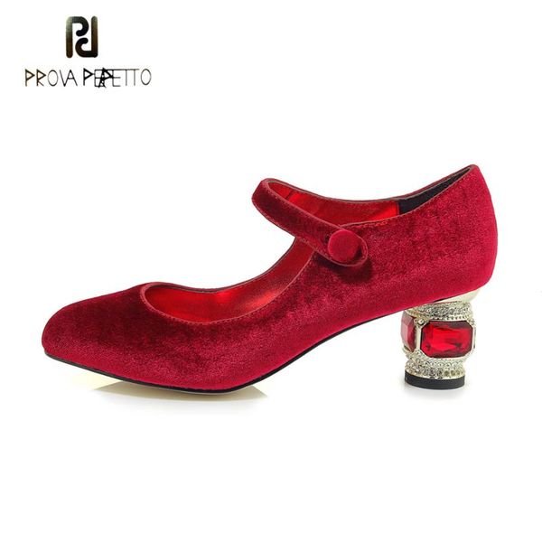 dress shoes prova perfetto est luxury velvet diamond jewel heels women pumps round toe buckle strap banquet red green black
dress shoes prova perfetto est luxury velvet diamond jewel heels women pumps round toe buckle strap banquet red green black