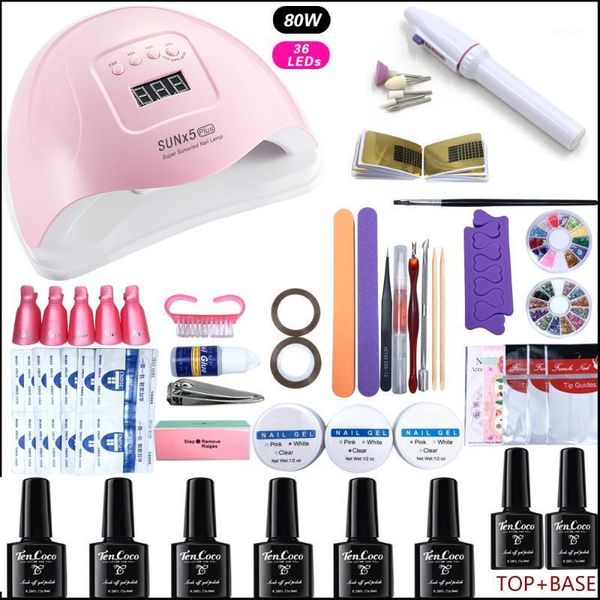 nail set 80w/48w sunx5 plus uv led lamp dryer with gel polish kit soak off manicure for art tools1
nail set 80w/48w sunx5 plus uv led lamp dryer with gel polish kit soak off manicure for art tools1
