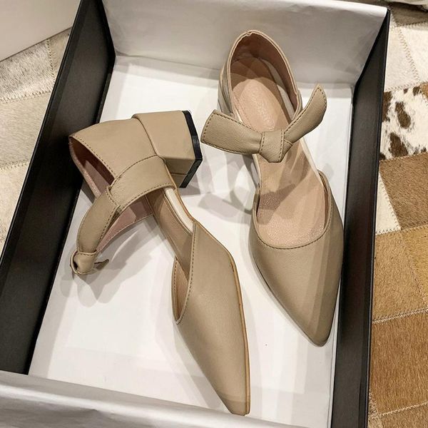 summer women sandals mid heel shoes fashion ladies elegant party pointed toe mules white brown leather, Black
summer women sandals mid heel shoes fashion ladies elegant party pointed toe mules white brown leather, Black