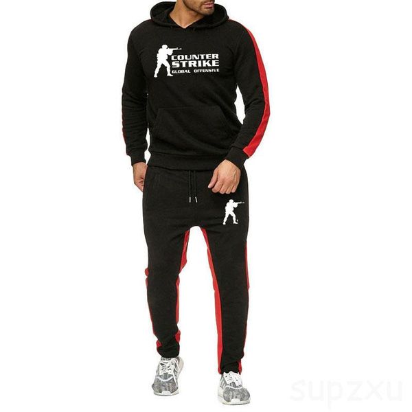 men's tracksuits fall / winter 2021 one piece hoodie sweatshirt cs retro printed suit casual hip hop pullover + pants 2-piece set, Gray
men's tracksuits fall / winter 2021 one piece hoodie sweatshirt cs retro printed suit casual hip hop pullover + pants 2-piece set, Gray