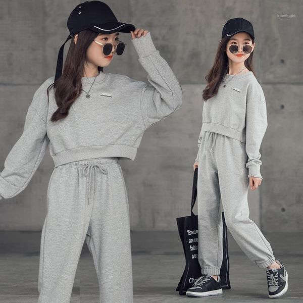 clothing sets kids girls 2021 fall teenage girl grey short and pants 2piece set children fashion outfits 4 6 8 10 12 14year, White
clothing sets kids girls 2021 fall teenage girl grey short and pants 2piece set children fashion outfits 4 6 8 10 12 14year, White