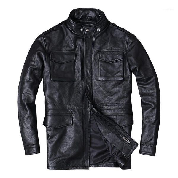 black men stand colar m65 jacket large size 5xl genuine cowhide russian style safari leather coat1
black men stand colar m65 jacket large size 5xl genuine cowhide russian style safari leather coat1