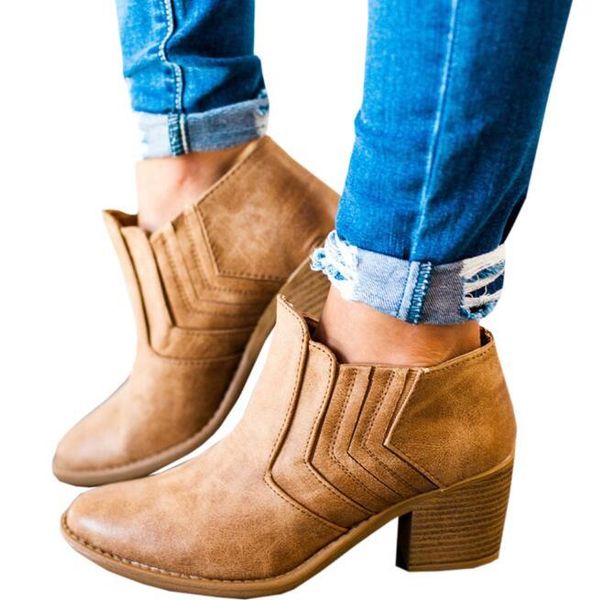 boots autumn women shoes retro high heel ankle female block mid heels casual botas mujer booties feminina, Black
boots autumn women shoes retro high heel ankle female block mid heels casual botas mujer booties feminina, Black