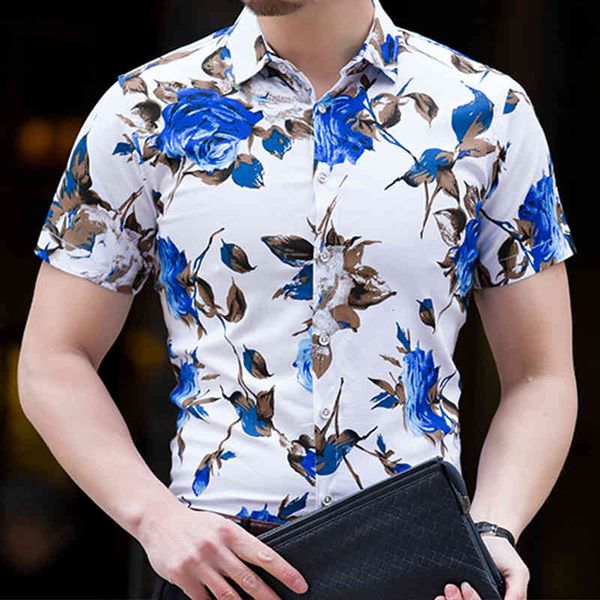 men's t-shirts summer fashion mens slim fit short sleeve floral clothing trend plus size casual flower s f77r, White;black
men's t-shirts summer fashion mens slim fit short sleeve floral clothing trend plus size casual flower s f77r, White;black