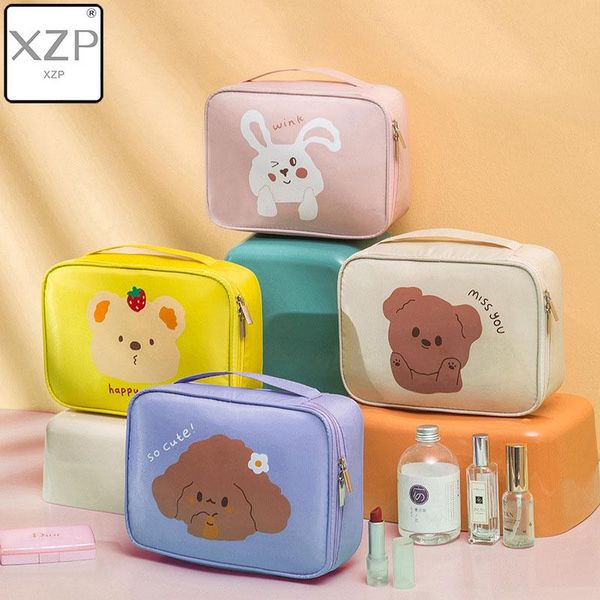cosmetic bags & cases xzp cartoon cute bear and large capacity bag korea heart creative storage women's portable toiletry
cosmetic bags & cases xzp cartoon cute bear and large capacity bag korea heart creative storage women's portable toiletry