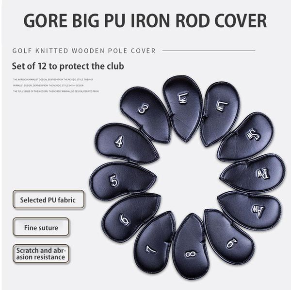 set waterproof golf iron cover pu club sleeve cap dust-proof protector headcover supplies complete of clubs1
set waterproof golf iron cover pu club sleeve cap dust-proof protector headcover supplies complete of clubs1