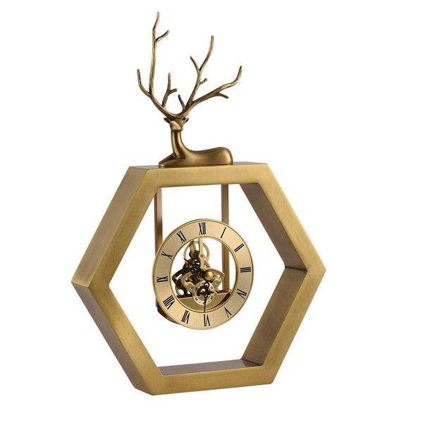 decorative objects & figurines american light luxury 100% copper clock ornament living room elk desk watch nordic bedroom quiet simple perso
decorative objects & figurines american light luxury 100% copper clock ornament living room elk desk watch nordic bedroom quiet simple perso