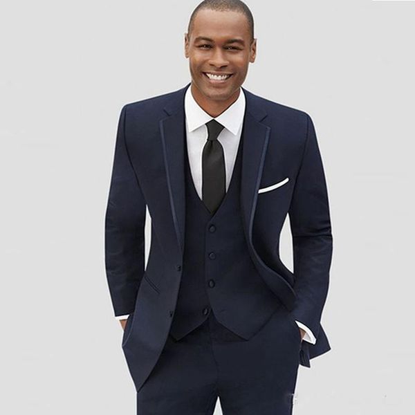 men's suits & blazers slim fit navy blue men wedding groom tuxedos business prom wear 3 pieces (jacket+pants+vest) man blazer, White;black
men's suits & blazers slim fit navy blue men wedding groom tuxedos business prom wear 3 pieces (jacket+pants+vest) man blazer, White;black