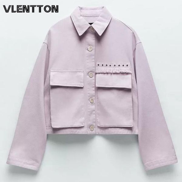 women's jackets 2021 autumn women vintage purple short jeans solid tassel denim coat female outwear oversize casual loose mujer, Black;brown
women's jackets 2021 autumn women vintage purple short jeans solid tassel denim coat female outwear oversize casual loose mujer, Black;brown