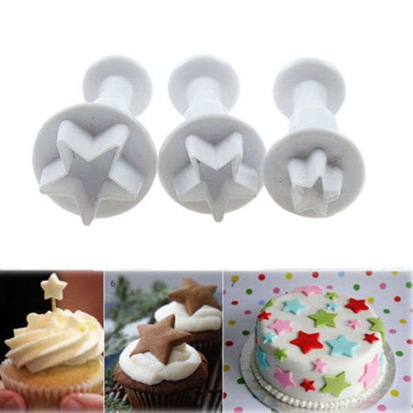 cake tools 3 pcs/set litter star spring baking plungers decoration sugarcraft cookie press mold toast print cutter mould
cake tools 3 pcs/set litter star spring baking plungers decoration sugarcraft cookie press mold toast print cutter mould