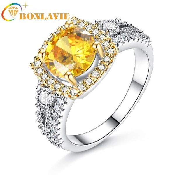 wedding rings bonlavie yellow stone-encrusted double-layered square champagne color ring women jewelry, Slivery;golden
wedding rings bonlavie yellow stone-encrusted double-layered square champagne color ring women jewelry, Slivery;golden