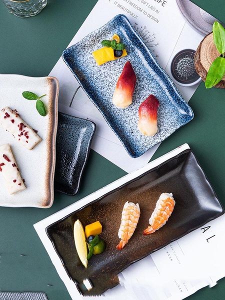 dishes & plates japanese ceramic plate sushi western steak restaurant crafts dinner salad dessert home decoration
dishes & plates japanese ceramic plate sushi western steak restaurant crafts dinner salad dessert home decoration