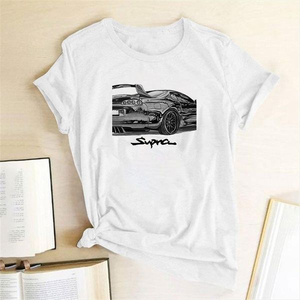racing car ptinting short sleeve womens t shirt casual summer femme clothes for ladies mujer camisetas, White
racing car ptinting short sleeve womens t shirt casual summer femme clothes for ladies mujer camisetas, White