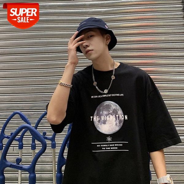 all-match short-sleeved t-shirt loose ins hong kong style student youth print half-sleeved male stream #hs2j, White;black
all-match short-sleeved t-shirt loose ins hong kong style student youth print half-sleeved male stream #hs2j, White;black