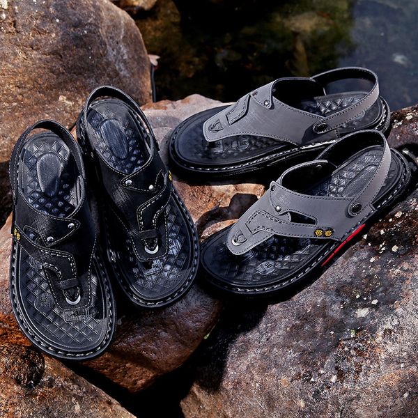 men's comfortable women's children summer sandals breathable beach slippers spring and fall flip flops lady gentlemen hole shoes, Black
men's comfortable women's children summer sandals breathable beach slippers spring and fall flip flops lady gentlemen hole shoes, Black