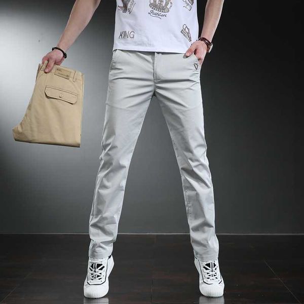 spring summer men straight thin casual pants business classic stretch fashion trousers male brand clothes 210531, Black
spring summer men straight thin casual pants business classic stretch fashion trousers male brand clothes 210531, Black