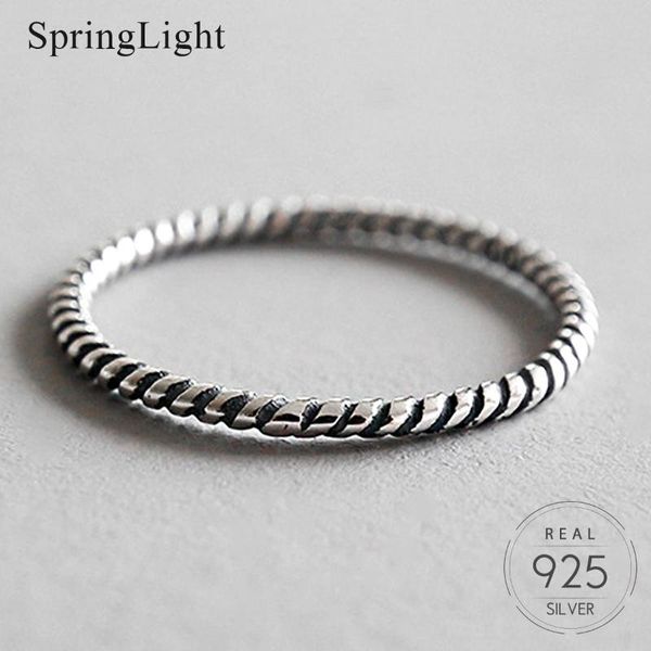 cluster rings springlight simple tiny twist ring real 925 sterling silver creative handmade design fine jewelry for women gift, Golden;silver
cluster rings springlight simple tiny twist ring real 925 sterling silver creative handmade design fine jewelry for women gift, Golden;silver