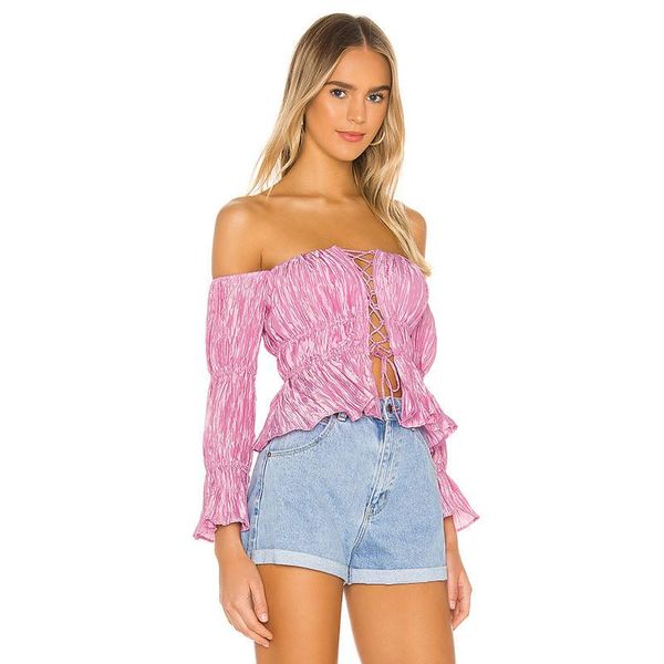 women's t-shirt tshirt women tube fashion t-shirts boat neckline bandage exposed navel tee, White
women's t-shirt tshirt women tube fashion t-shirts boat neckline bandage exposed navel tee, White