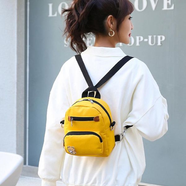 women canvas multi-pockets backpack for teenagers mini bagpack female crossbody bags student small shoulder bag mochila
women canvas multi-pockets backpack for teenagers mini bagpack female crossbody bags student small shoulder bag mochila