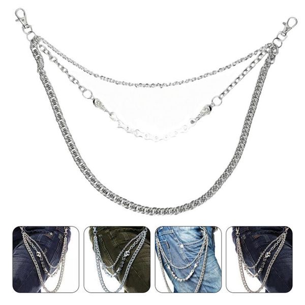 keychains 1pc decorative trouser chain male pan hip-hop fashion white, Silver
keychains 1pc decorative trouser chain male pan hip-hop fashion white, Silver