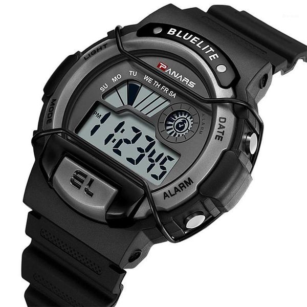 men's fashion watches chrono for men luxury sports electronic digital watch 50m waterproof relogio masculino wristwatches, Slivery;brown
men's fashion watches chrono for men luxury sports electronic digital watch 50m waterproof relogio masculino wristwatches, Slivery;brown