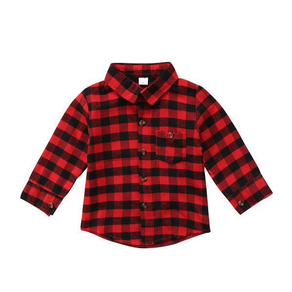 toddler kids baby boy girl shirt red & black plaid shirt long sleeve button up shirt pocket, White
toddler kids baby boy girl shirt red & black plaid shirt long sleeve button up shirt pocket, White