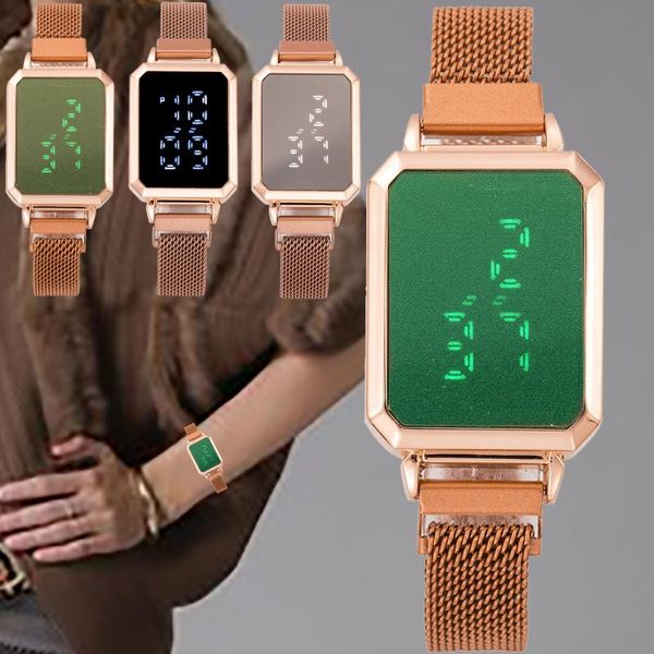 wristwatches women watch fashion ladies wristwatch thin-light alloy bracelets holiday gift feminine design digital clock for 2021, Slivery;brown
wristwatches women watch fashion ladies wristwatch thin-light alloy bracelets holiday gift feminine design digital clock for 2021, Slivery;brown