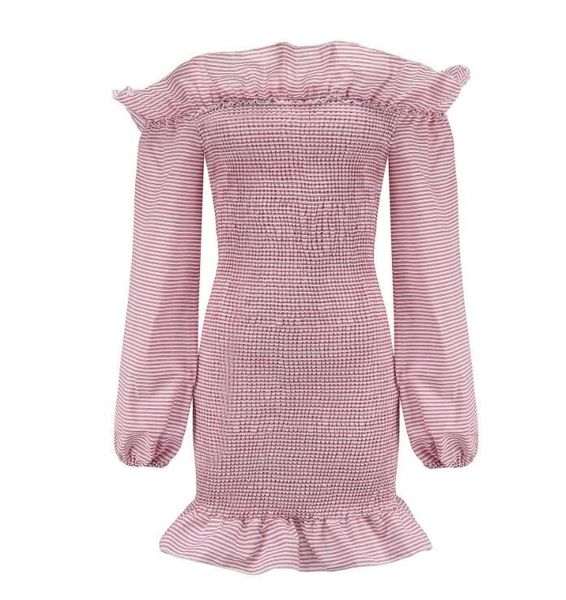 casual dresses pink summer slash neck beach mini dress lantern long sleeve ruffle women party vintage dres lgy-16, Black;gray
casual dresses pink summer slash neck beach mini dress lantern long sleeve ruffle women party vintage dres lgy-16, Black;gray