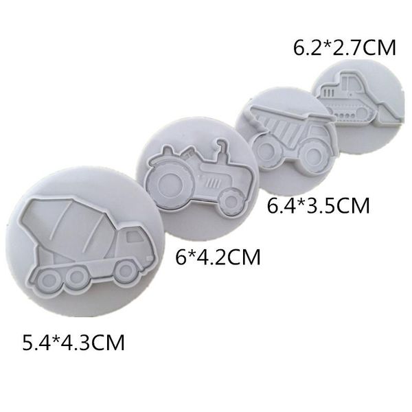 4pcs/set cake cookie plunger cutters fondant cake molds vehicles theme (trucks,tractor,forklift) decorating baking tools
4pcs/set cake cookie plunger cutters fondant cake molds vehicles theme (trucks,tractor,forklift) decorating baking tools