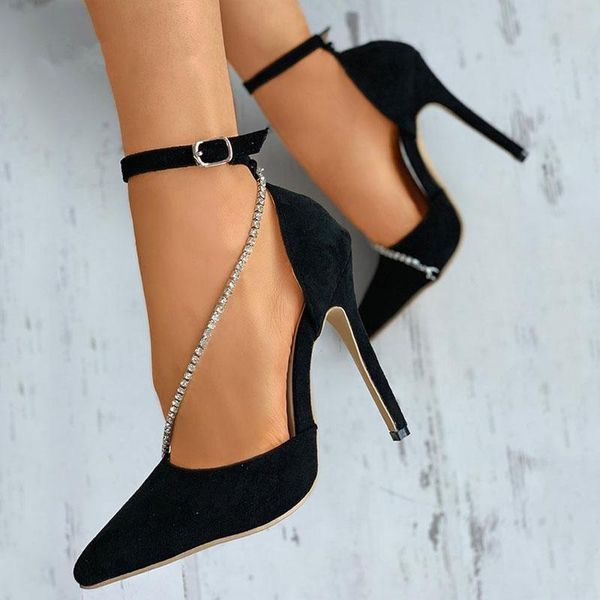 dress shoes women pumps summer black high heels rhinestone sandals pointed toe buckle strap stiletto party wedding
dress shoes women pumps summer black high heels rhinestone sandals pointed toe buckle strap stiletto party wedding