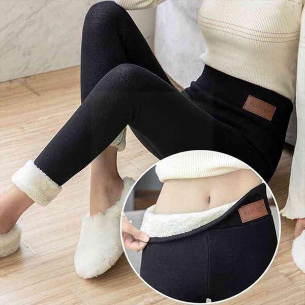 fashion fleece leggings elastic thermo leggings woman fleece winter skinny warm high keep cold-resistant trousers, Black
fashion fleece leggings elastic thermo leggings woman fleece winter skinny warm high keep cold-resistant trousers, Black