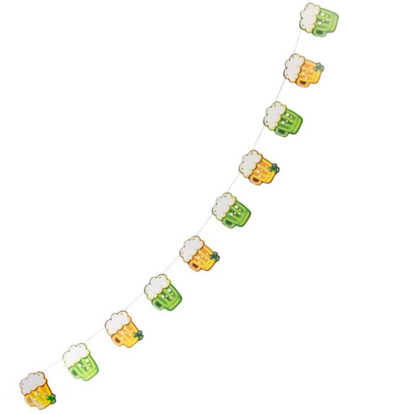 party decoration saint patrick day paper banner bear garland hanging decorations pendant (beer)
party decoration saint patrick day paper banner bear garland hanging decorations pendant (beer)