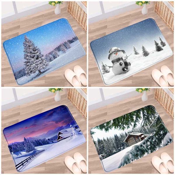 bath mats winter snow doormat snowman bathroom carpet non-slip kitchen mat door bedroom entrance use toilet rugs floor decor pad 
bath mats winter snow doormat snowman bathroom carpet non-slip kitchen mat door bedroom entrance use toilet rugs floor decor pad