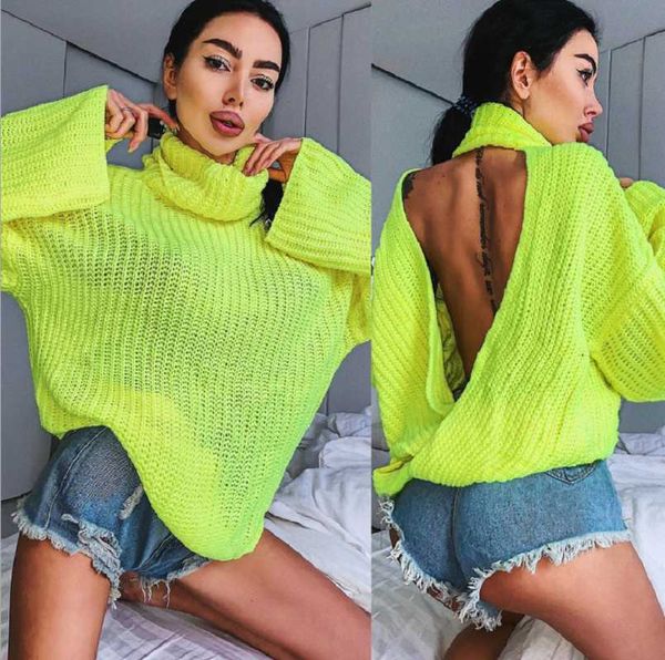 women's sweaters gw ready to ship autumn wear no back long sleeve casual ordinary turtleneck sweate, White;black
women's sweaters gw ready to ship autumn wear no back long sleeve casual ordinary turtleneck sweate, White;black