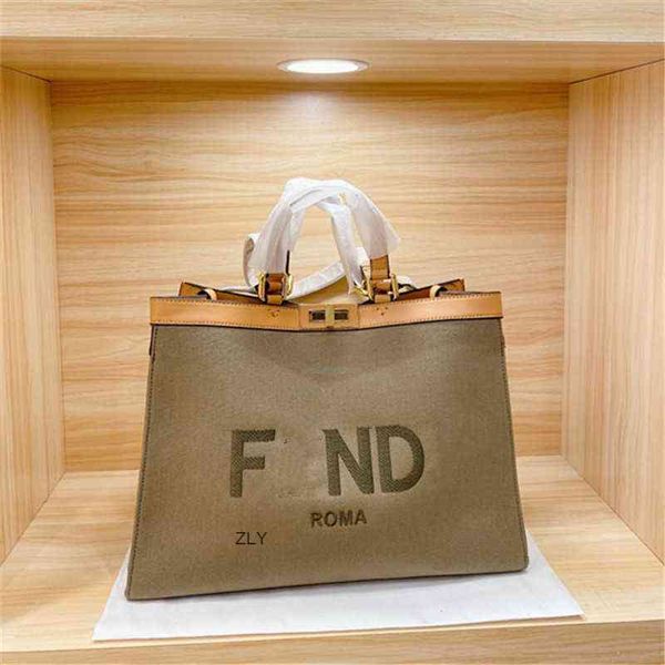 new bag canvas with leather tote bag printed flower mother large capacity one shoulder bagszlyzly