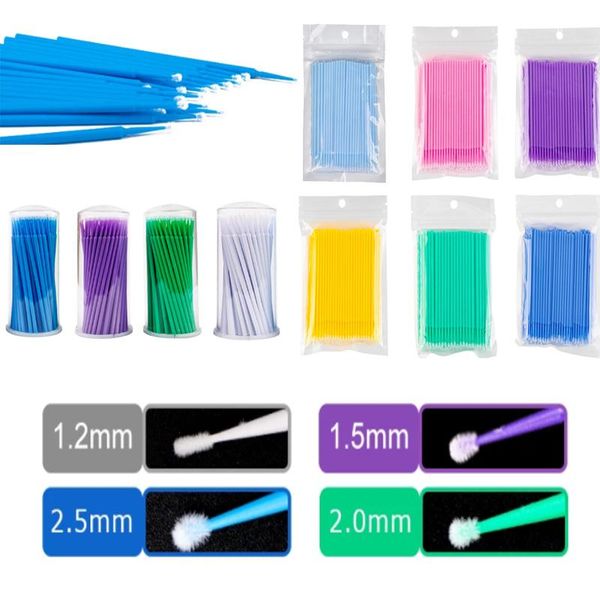 makeup brushes 100pcs/lot disposable eyelash swab microbrushes extension tools individual eyelashes removing applicators
makeup brushes 100pcs/lot disposable eyelash swab microbrushes extension tools individual eyelashes removing applicators