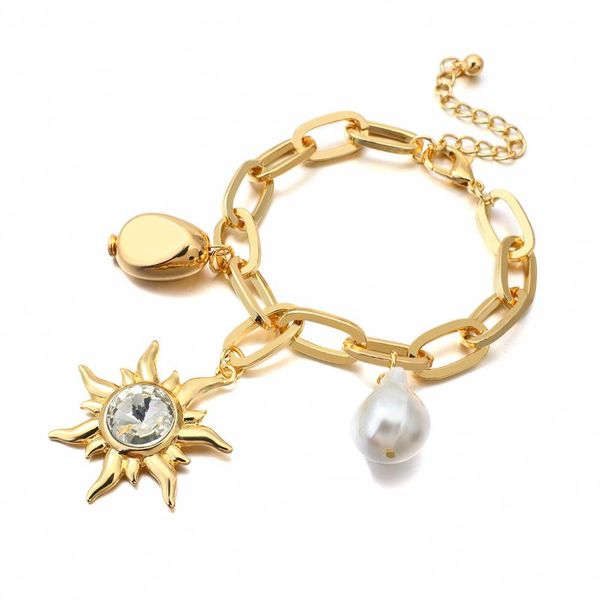 fashion crystal sun pearl pendant bracelets bohemia women gold geometric metal boho chunky chain bracelet bangle link,, Black
fashion crystal sun pearl pendant bracelets bohemia women gold geometric metal boho chunky chain bracelet bangle link,, Black