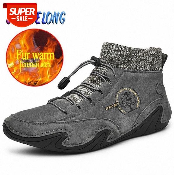 Men's Snow Boots Plush Warm Men's Boots Leather Suede Ankle Outdoor Motorcycle Outdoor Non-slip Trainers #QK7D
Men's Snow Boots Plush Warm Men's Boots Leather Suede Ankle Outdoor Motorcycle Outdoor Non-slip Trainers #QK7D
