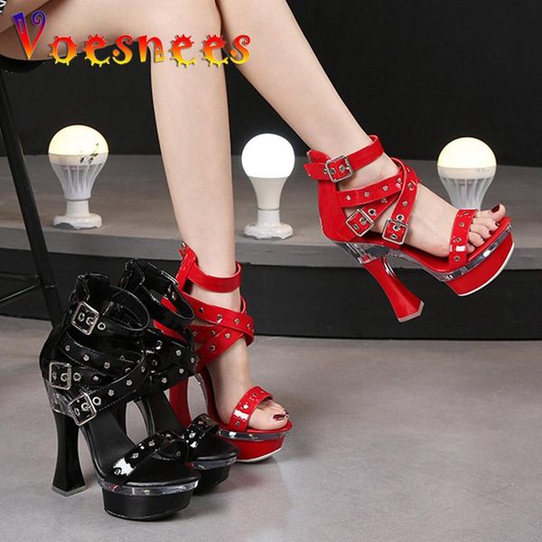 sandals voesnees chic high belt buckle 14cm women zipper wedding shoes 2021 summer square heel platform lady party models, Black
sandals voesnees chic high belt buckle 14cm women zipper wedding shoes 2021 summer square heel platform lady party models, Black