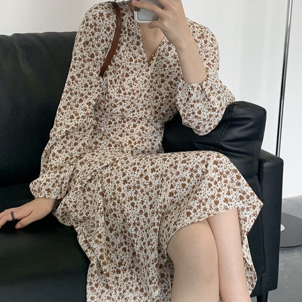 dress vintage maxi dresses thin waist printed sleeve woman dressed in bathrobe femme spring, Black;gray
dress vintage maxi dresses thin waist printed sleeve woman dressed in bathrobe femme spring, Black;gray
